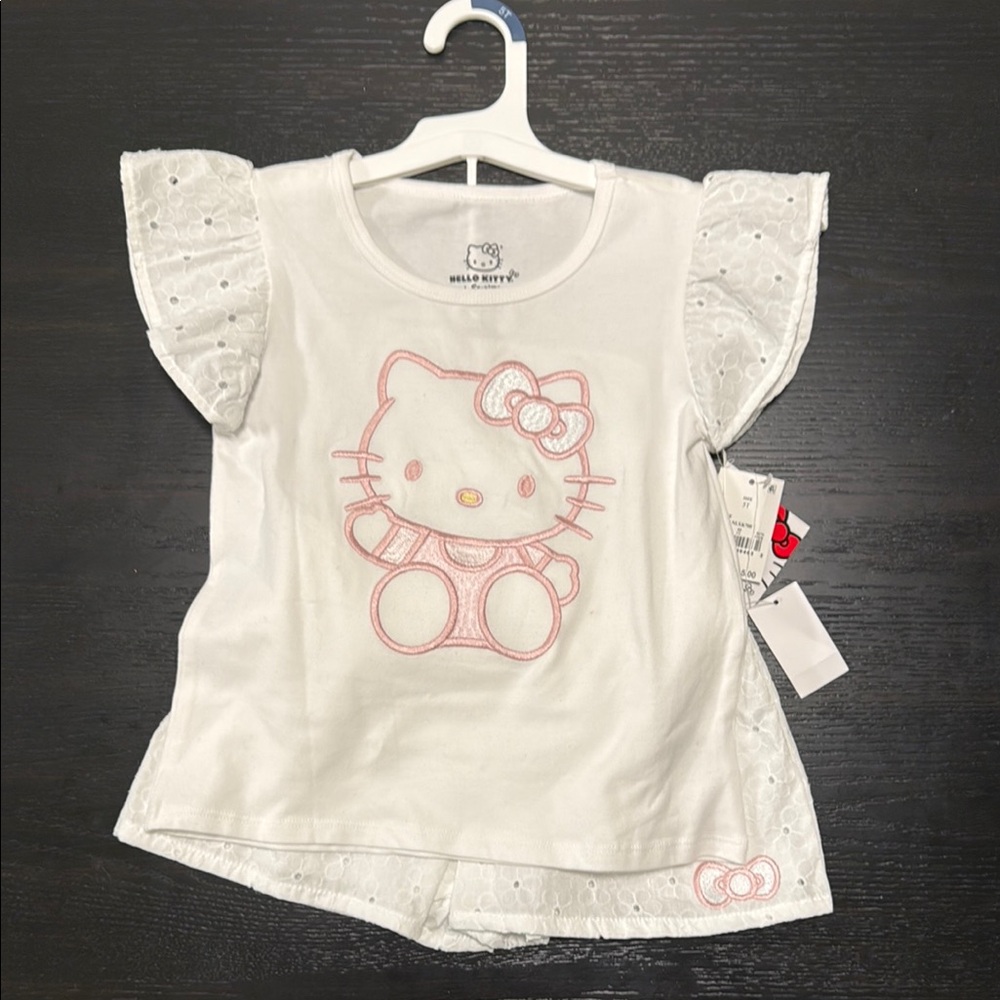 Hello Kitty White Kids Top